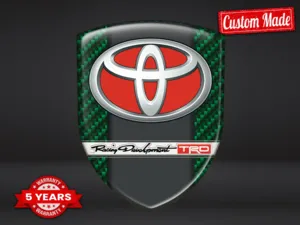 Toyota Emblèmes Résine Design Premium Stickers Bombés Pro